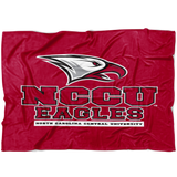 NCCU Fleece Blanket-Maroon