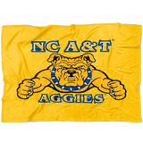 Aggie Dog Blanket-Gold
