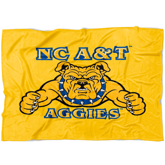 Aggie Dog Blanket-Gold