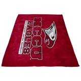 NCCU Fleece Blanket-Maroon