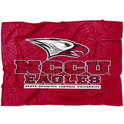 NCCU Fleece Blanket-Maroon