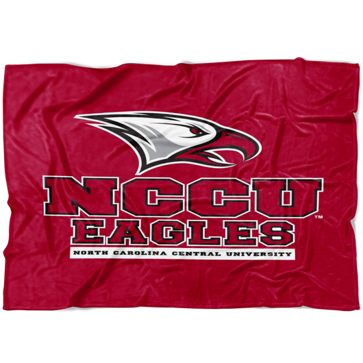 NCCU Fleece Blanket-Maroon