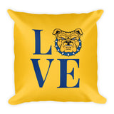 Aggie Love Pillow-Gold