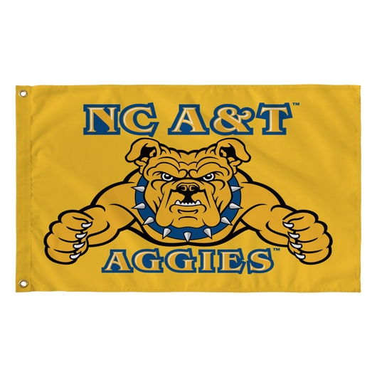 Aggie Gold Logo Flag